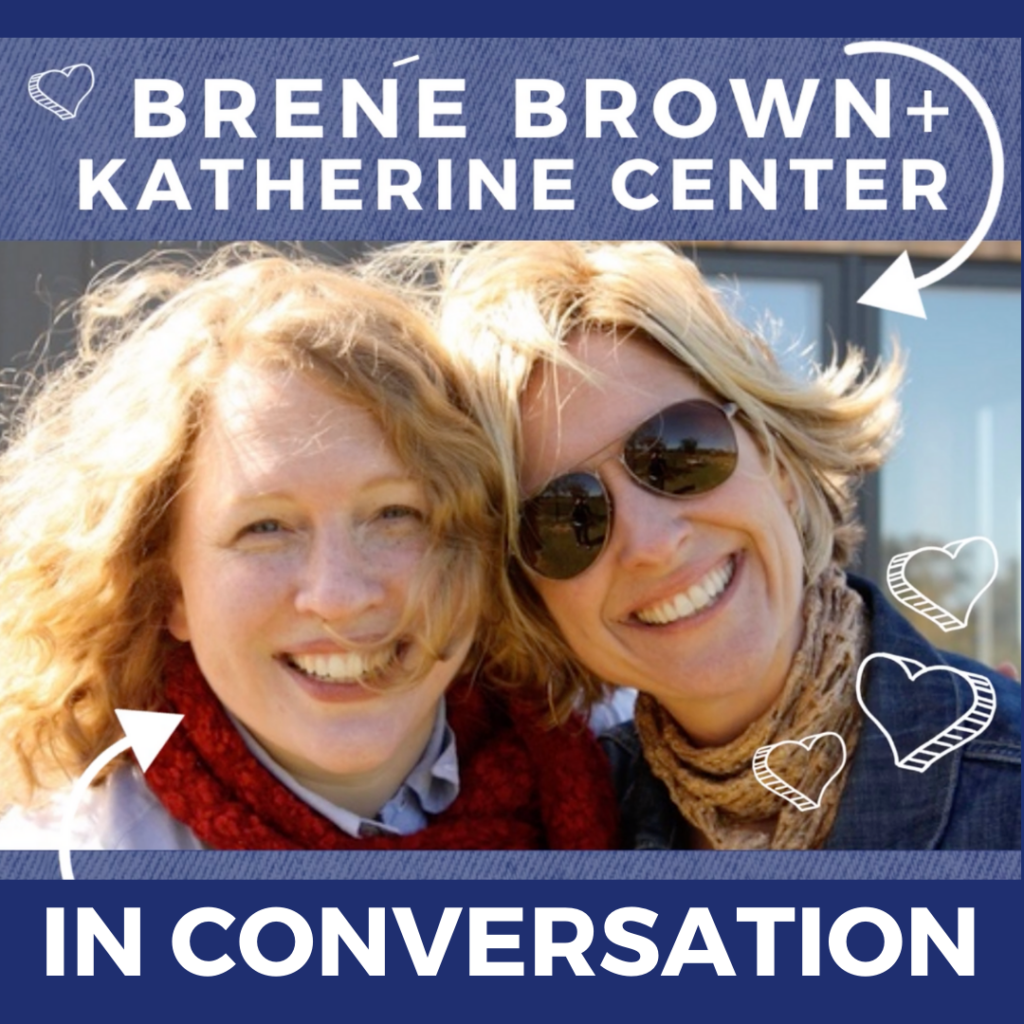 Event with brene brown for things you save in a fire katherine center